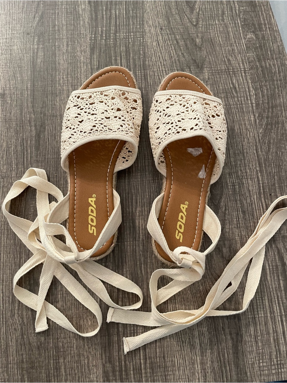 Crochet Espadrilles by Soda